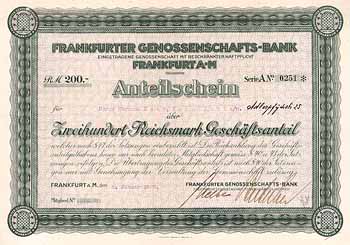 Frankfurter Genossenschafts-Bank eGmbH