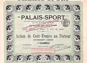 “Palais-Sport” S.A.