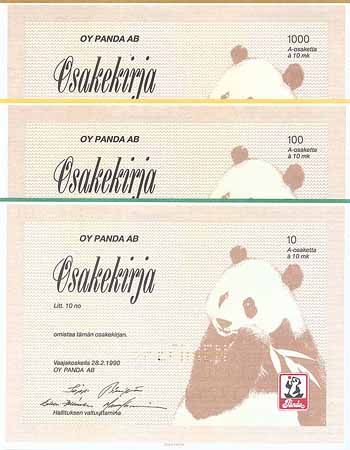 OY Panda AB (3 Stücke)