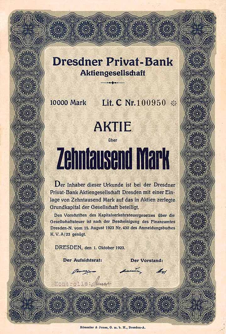 Dresdner Privat-Bank AG