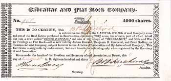 Gibraltar and Flat Rock Company