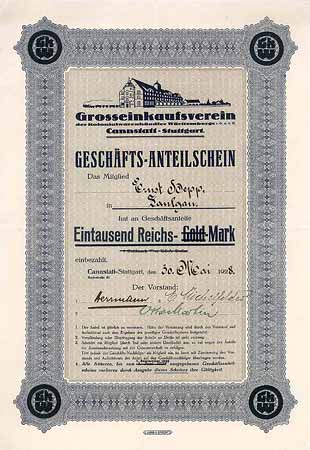 Großeinkaufsverein der Kolonialwarenhändler Württembergs eGmbH