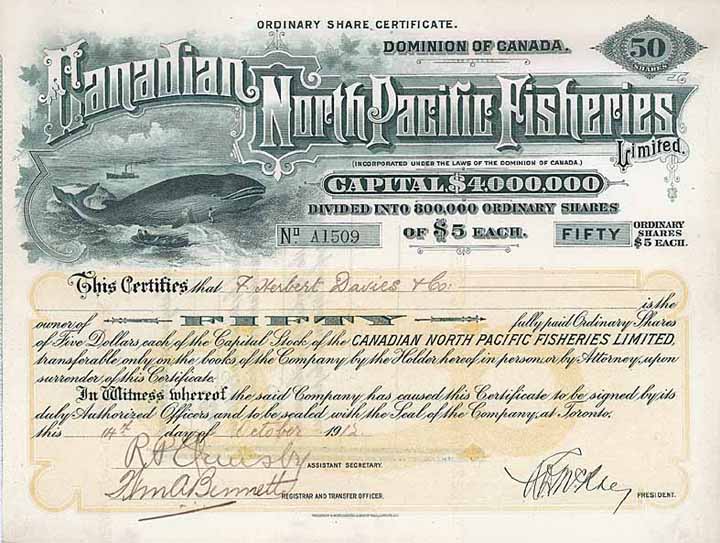 Canadian North Pacific Fisheries Ltd.