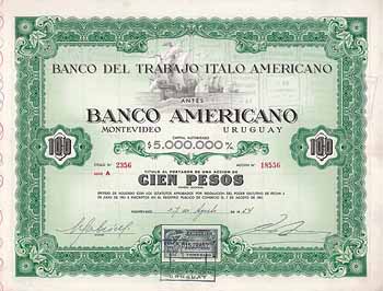 Banco del Trabajo Italo Americano (antes Banco Americano)