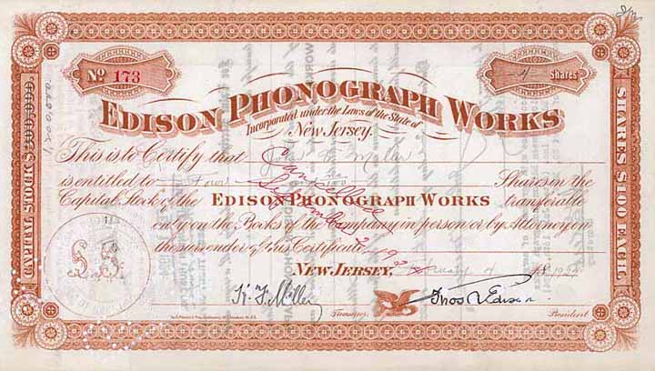 Edison Phonograph Works