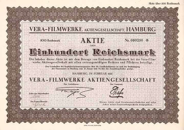 Vera-Filmwerke AG