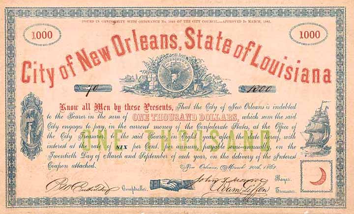 City of New Orleans, State of Louisianna