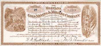 Montana Gold Mining & Milling Co.