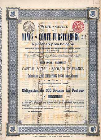 S.A. des Mines Comte Furstenberg