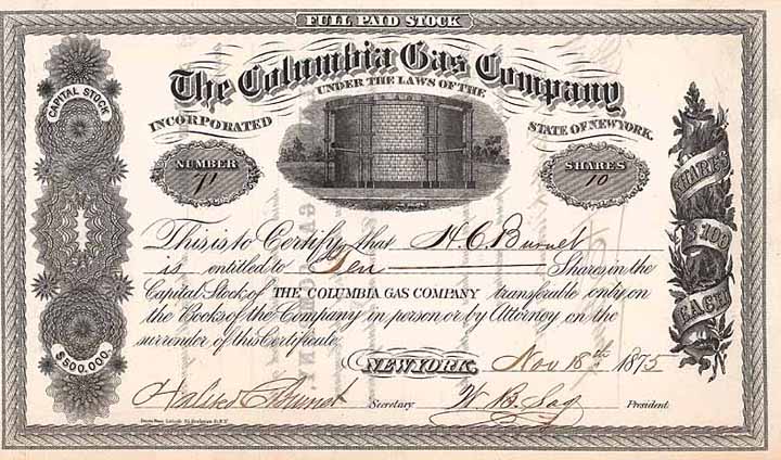 Columbia Gas Co.