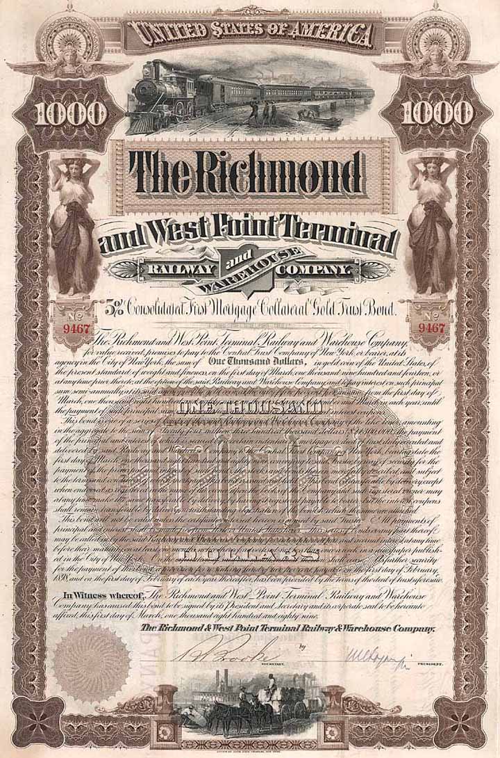 Richmond & West Point Terminal Railway & Warehouse Co.