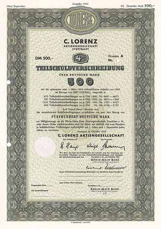 C. Lorenz AG