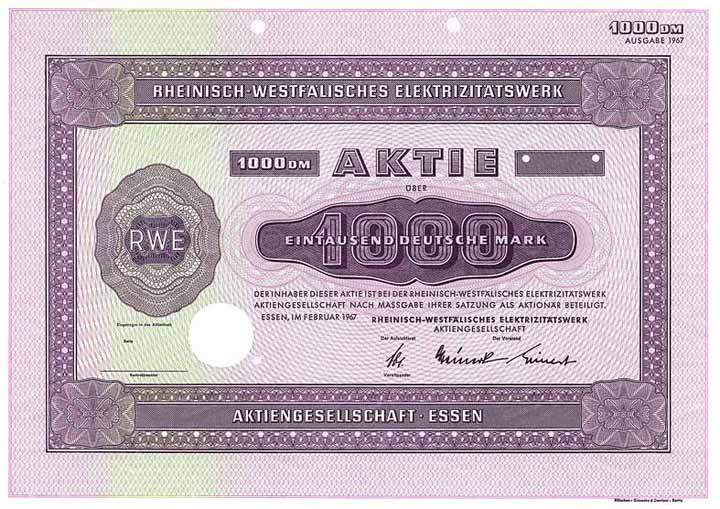 Rheinisch-Westfälisches Elektrizitätswerk AG