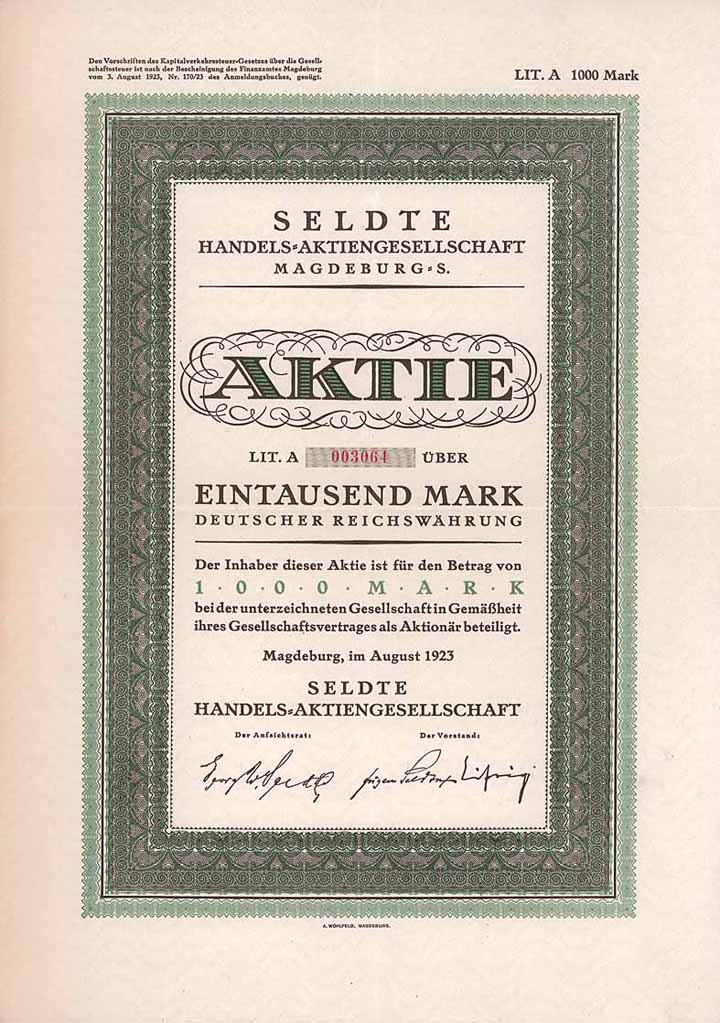 Seldte Handels-AG