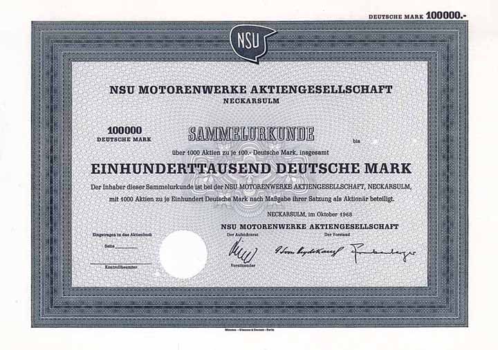 NSU Motorenwerke AG