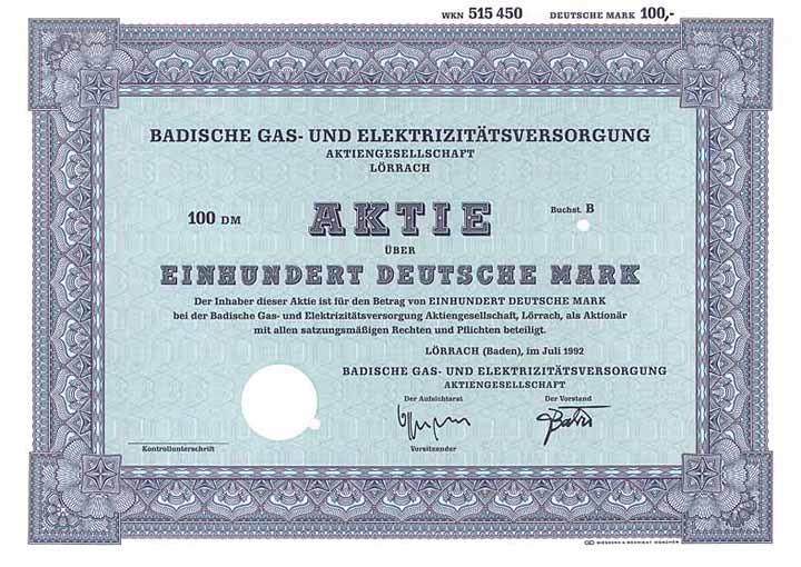 Badische Gas- und Elektrizitätsversorgung AG