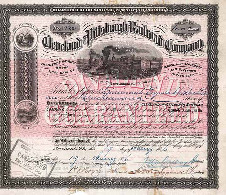 Cleveland & Pittsburgh Railroad