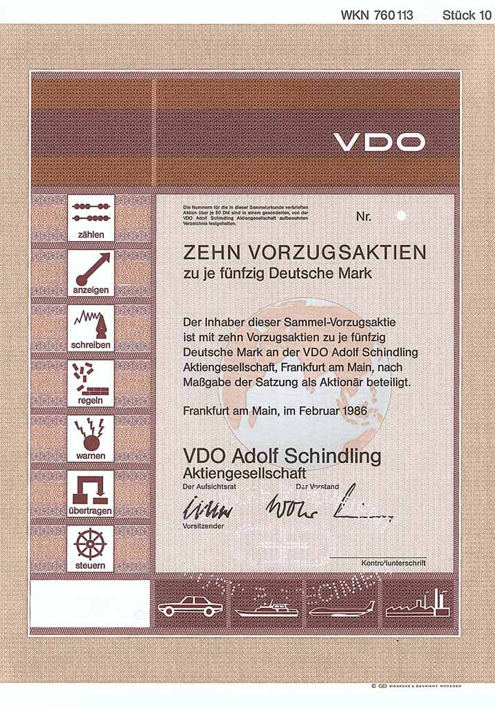 VDO Adolf Schindling AG