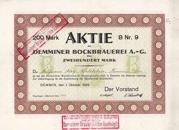 Demminer Bockbierbrauerei AG