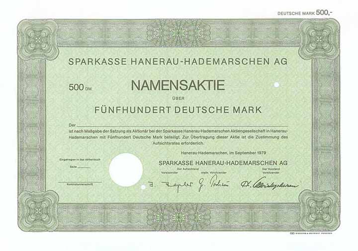 Sparkasse Hanerau-Hademarschen AG