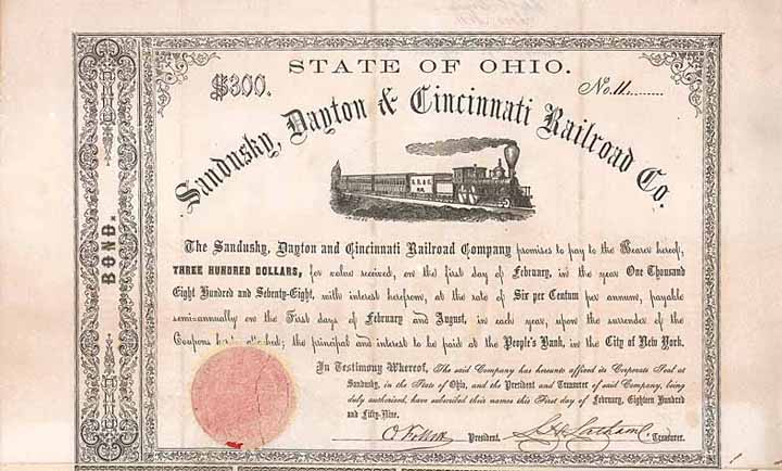 Sandusky, Dayton & Cincinnati Railroad