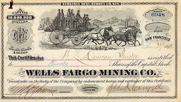 Wells Fargo Mining Company