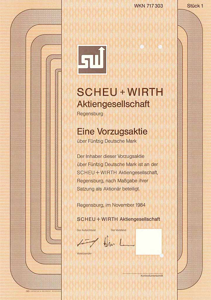 Scheu + Wirth AG