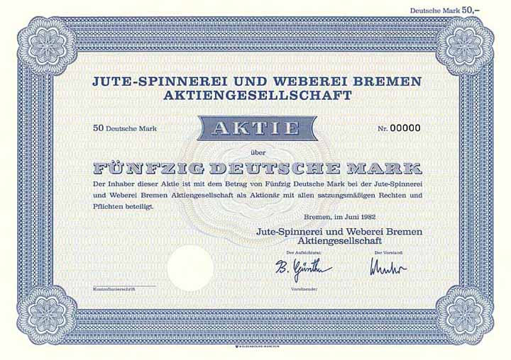 Jute-Spinnerei und Weberei Bremen AG