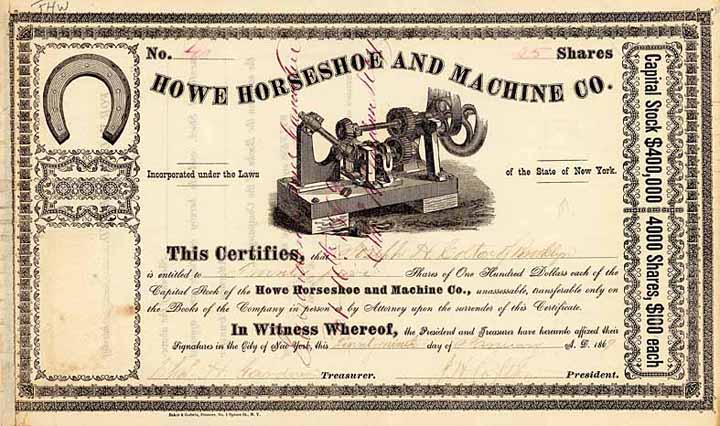 Howe Horseshoe & Machine Co.