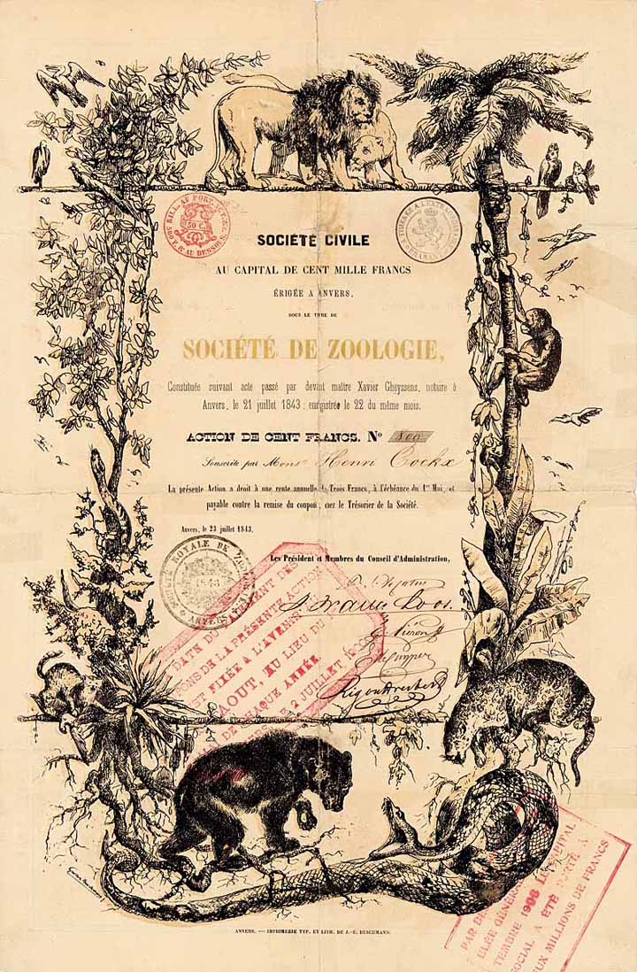 Société de Zoologie d'Anvers