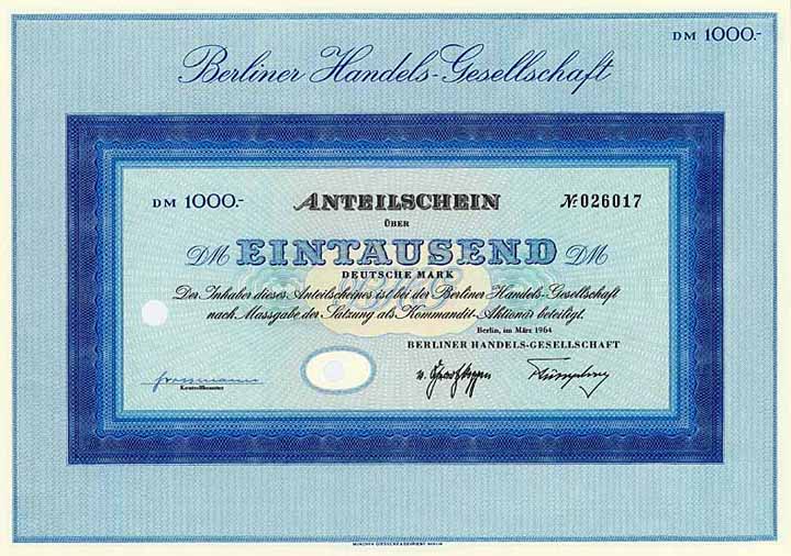 Berliner Handels-Gesellschaft