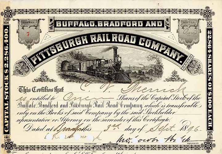 Buffalo, Bradford & Pittsburgh Railroad