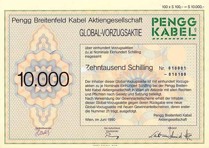 Pengg Breitenfeld Kabel AG