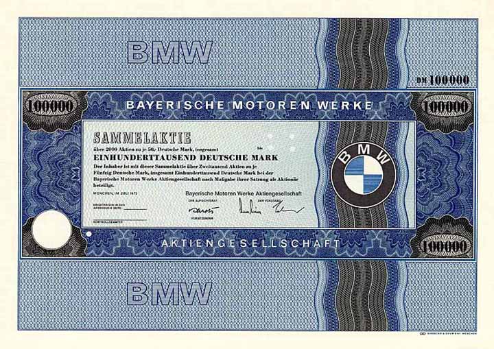 Bayerische Motoren Werke AG