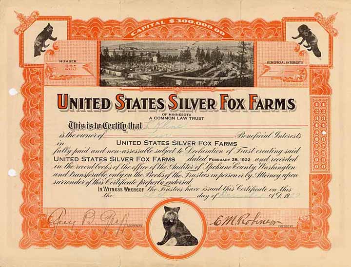 United States Silver Fox Farms