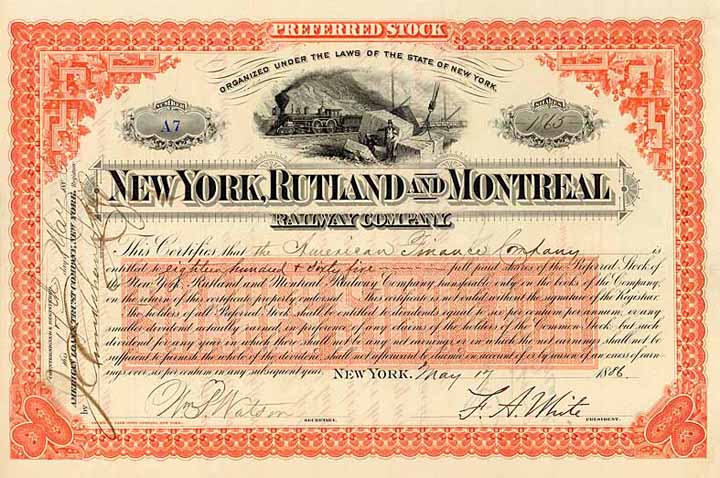 New York, Rutland & Montreal Railway