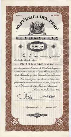 República del Perú - Deuda Interna Unificada
