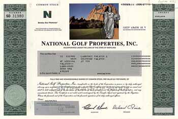 National Golf Properties, Inc.