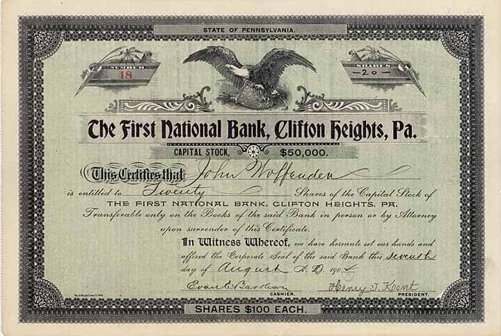 First National Bank