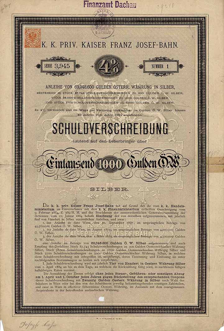 k.k.priv. Kaiser Franz Josef-Bahn