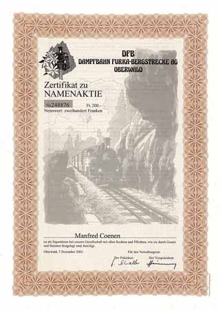 DFB Dampfbahn Furka-Bergstrecke AG