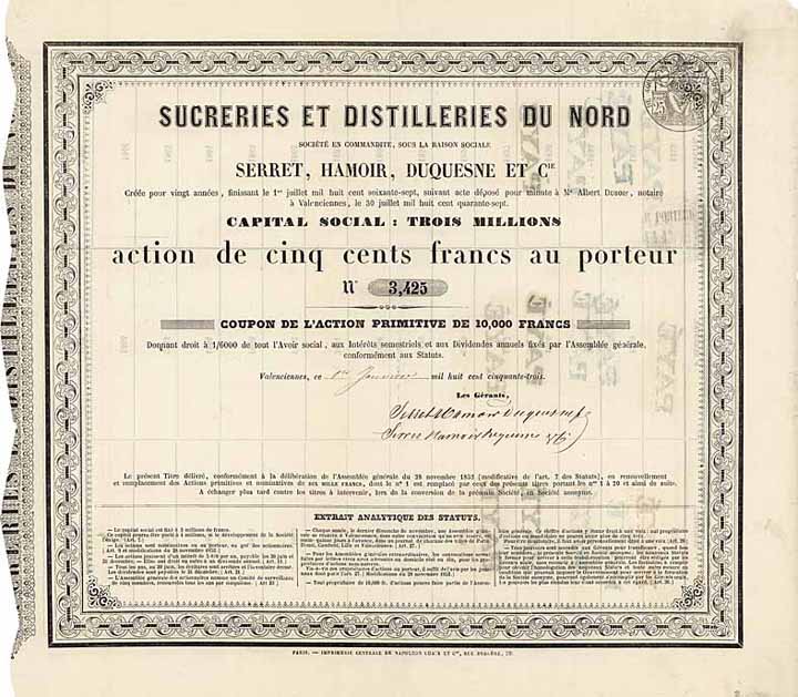 Sucreries et Distilleries du Nord