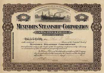 Munindies Steamship Corp.