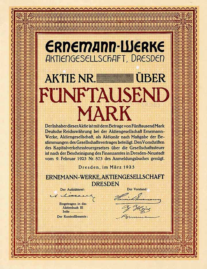 Ernemann-Werke AG