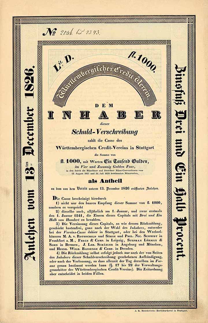 Württembergischer Credit-Verein