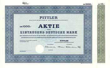Pittler Maschinenfabrik AG (2 Stücke)