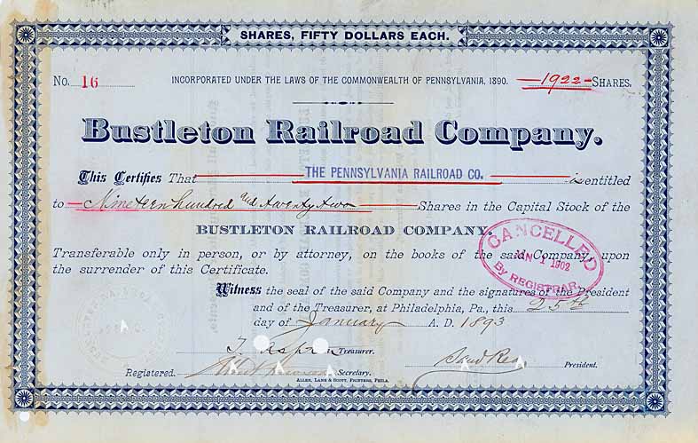 Bustleton Railroad