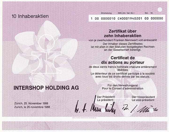 Intershop Holding AG