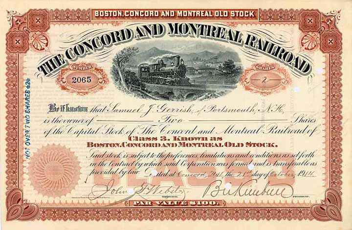 Concord & Montreal Railroad