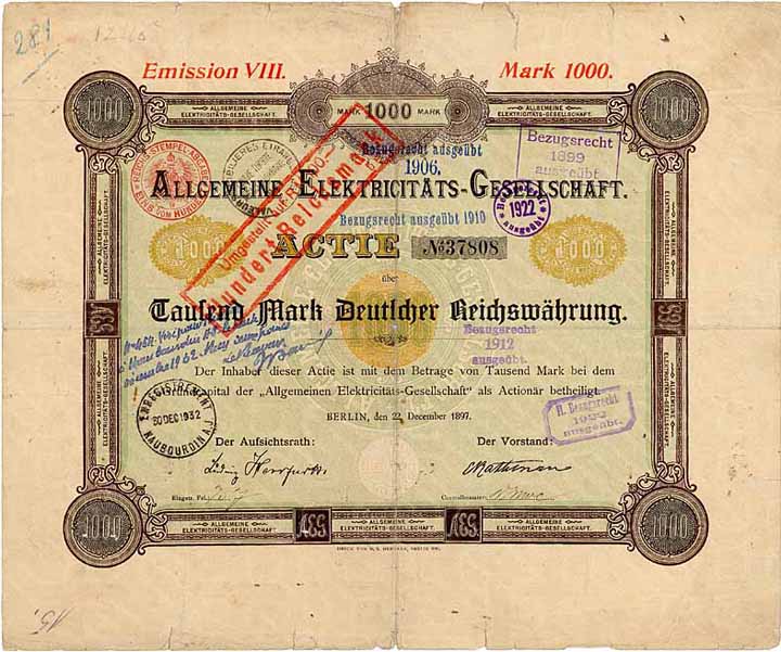 Allgemeine Elektricitäts-Gesellschaft